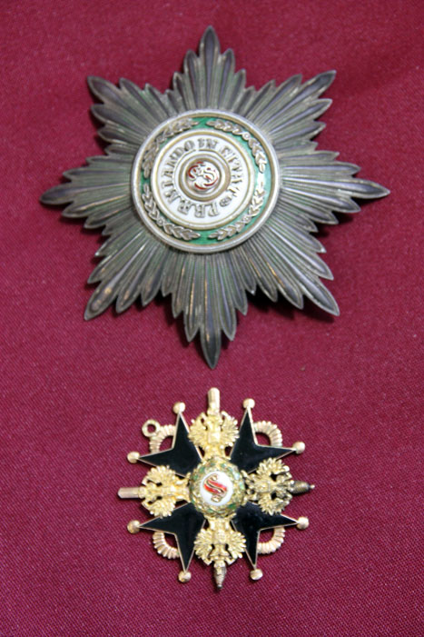 Зірка та знак ордена Св. Станіслава